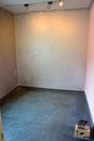Empty room once occupied by Nina Kandinsky at the House Kandinsky / Klee in Dessau-Rosslau.